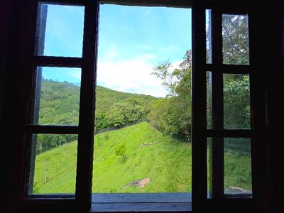 Vista janela quarto casal auxiliar