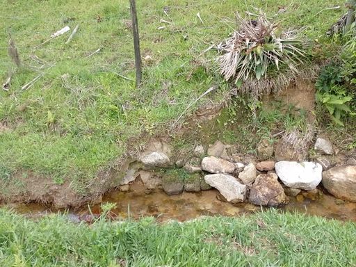 Riacho com pedras