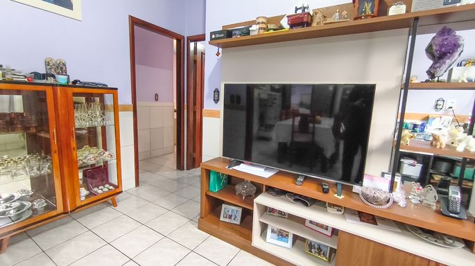 Sala de TV - casa à venda em Águas Mornas/SC