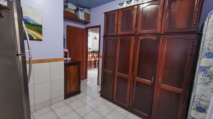 Quarto com guarda-roupa - casa à venda em Águas Mornas/SC