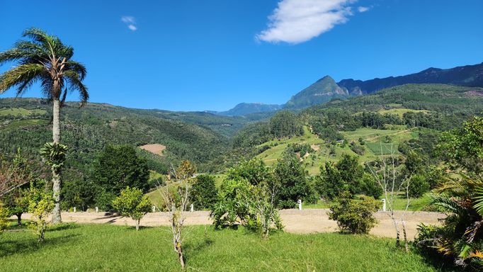 POMAR JJARDIM E UMA DAS MAIS LINDAS VISTAS....