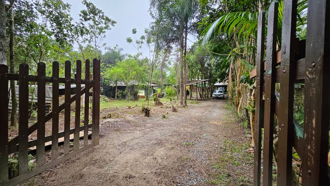 entrada da propriedade