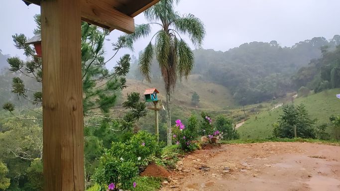 VISTA DA VARANDA DA CASA