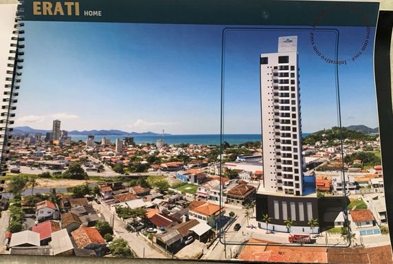 Visão do prédio pronto e localizacao