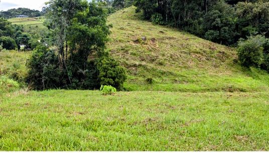 Entrada do sitio com terreno plano0 e riacho