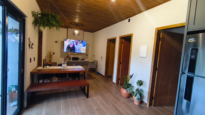 Sala e sala de jantar