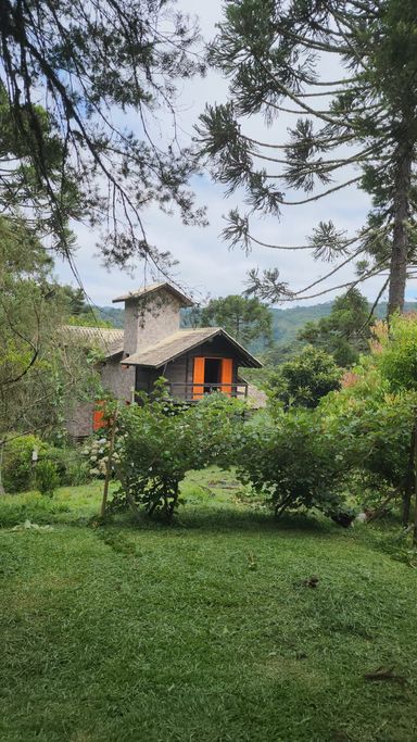 POMAR JARDIM E CASA COM ARAUCARIAS LINDAS