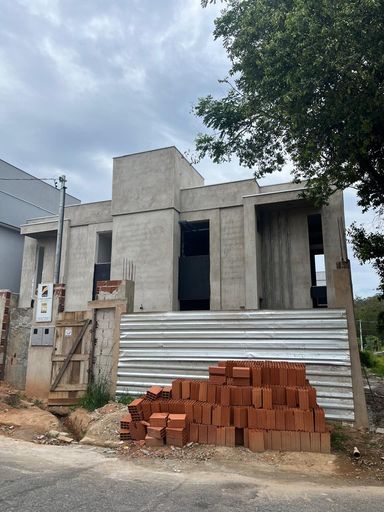 Fachada em construção