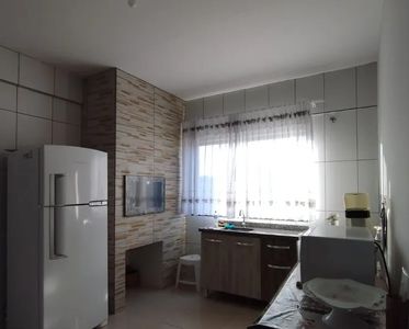 Cozinha com churrasqueira