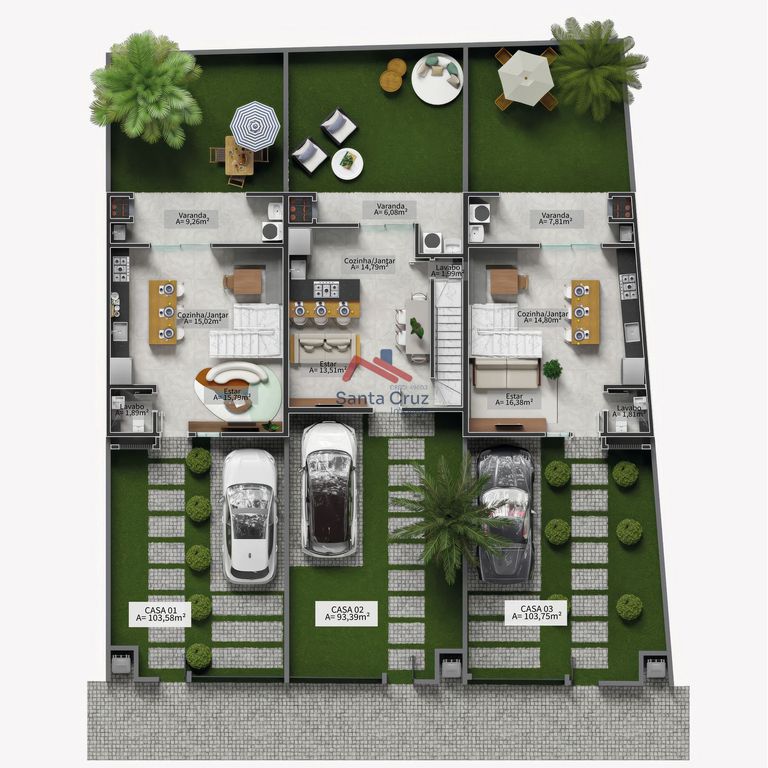 Sobrado à venda com 3 quartos, 100m² - Foto 18