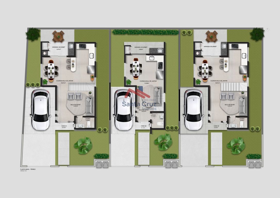 Sobrado à venda com 2 quartos, 81m² - Foto 2