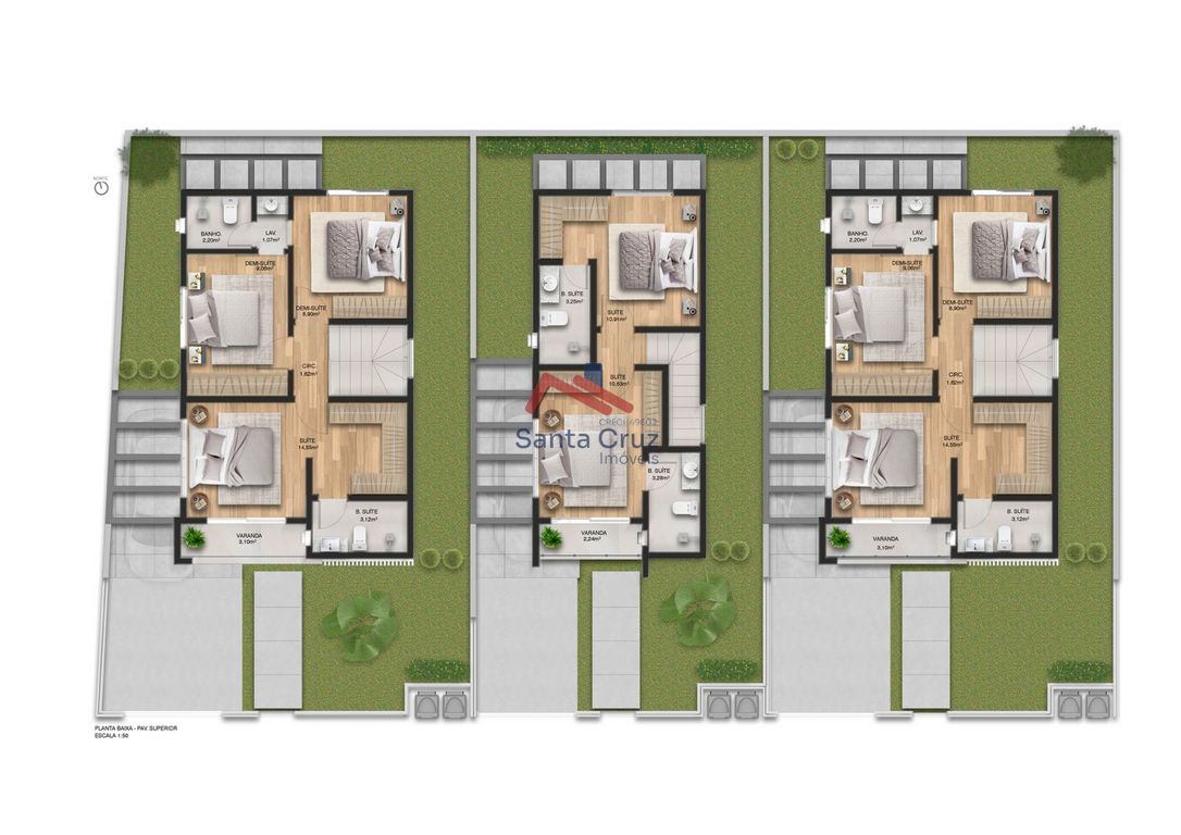 Sobrado à venda com 2 quartos, 81m² - Foto 3