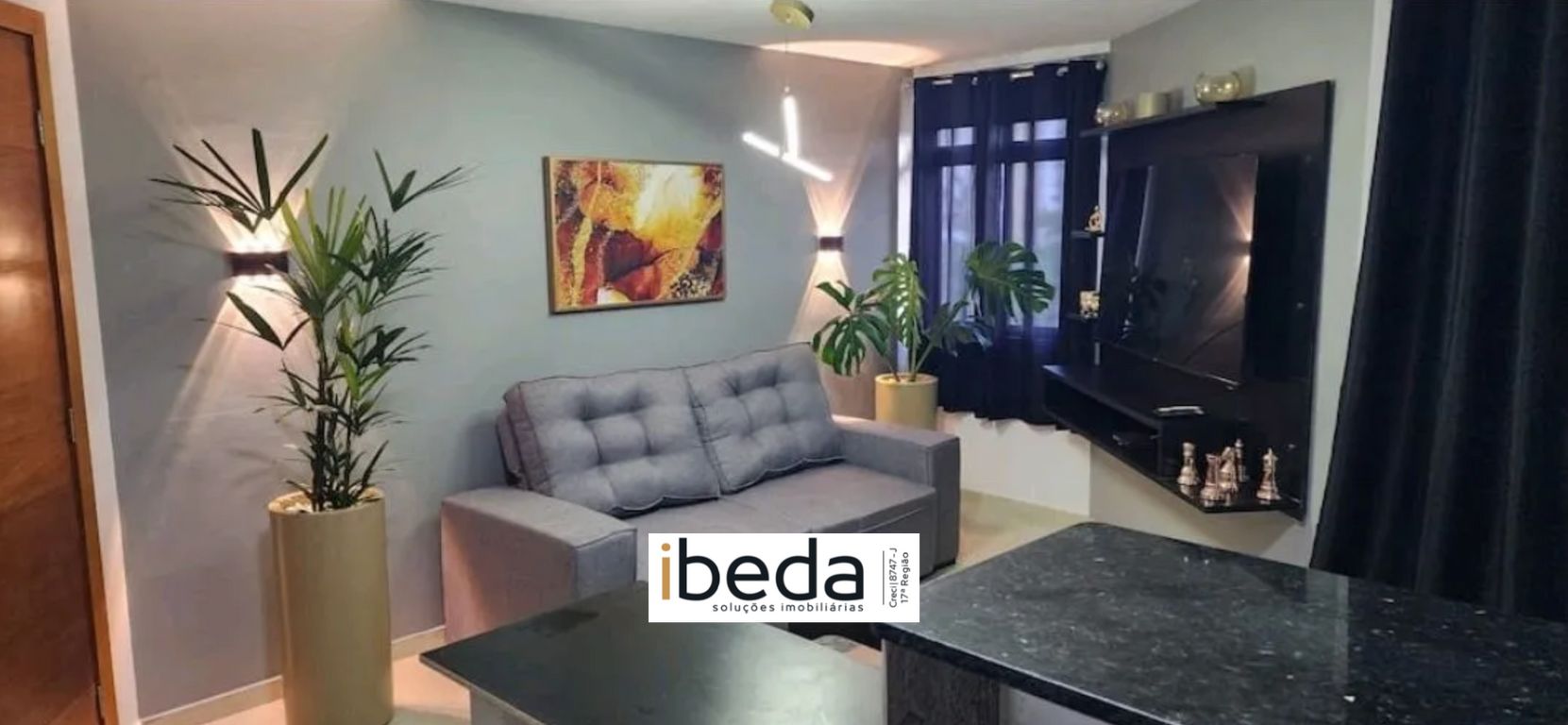 Flat/Apart Hotel à venda com 1 quarto, 37m² - Foto 1