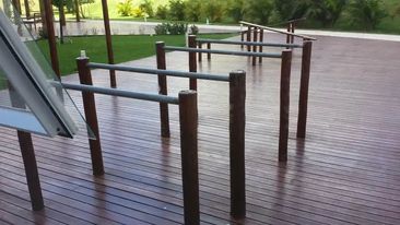 Apartamento em Natal Estrela do Atlantico barras de exercício