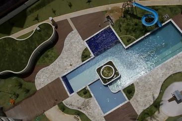 Apartamento em Natal Estrela do Atlantico piscina vista aérea