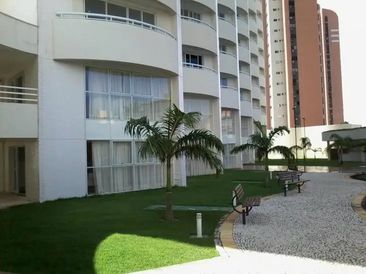 Apartamento em Natal Estrela do Atlantico visão da area da torre onde fica o salao de festa