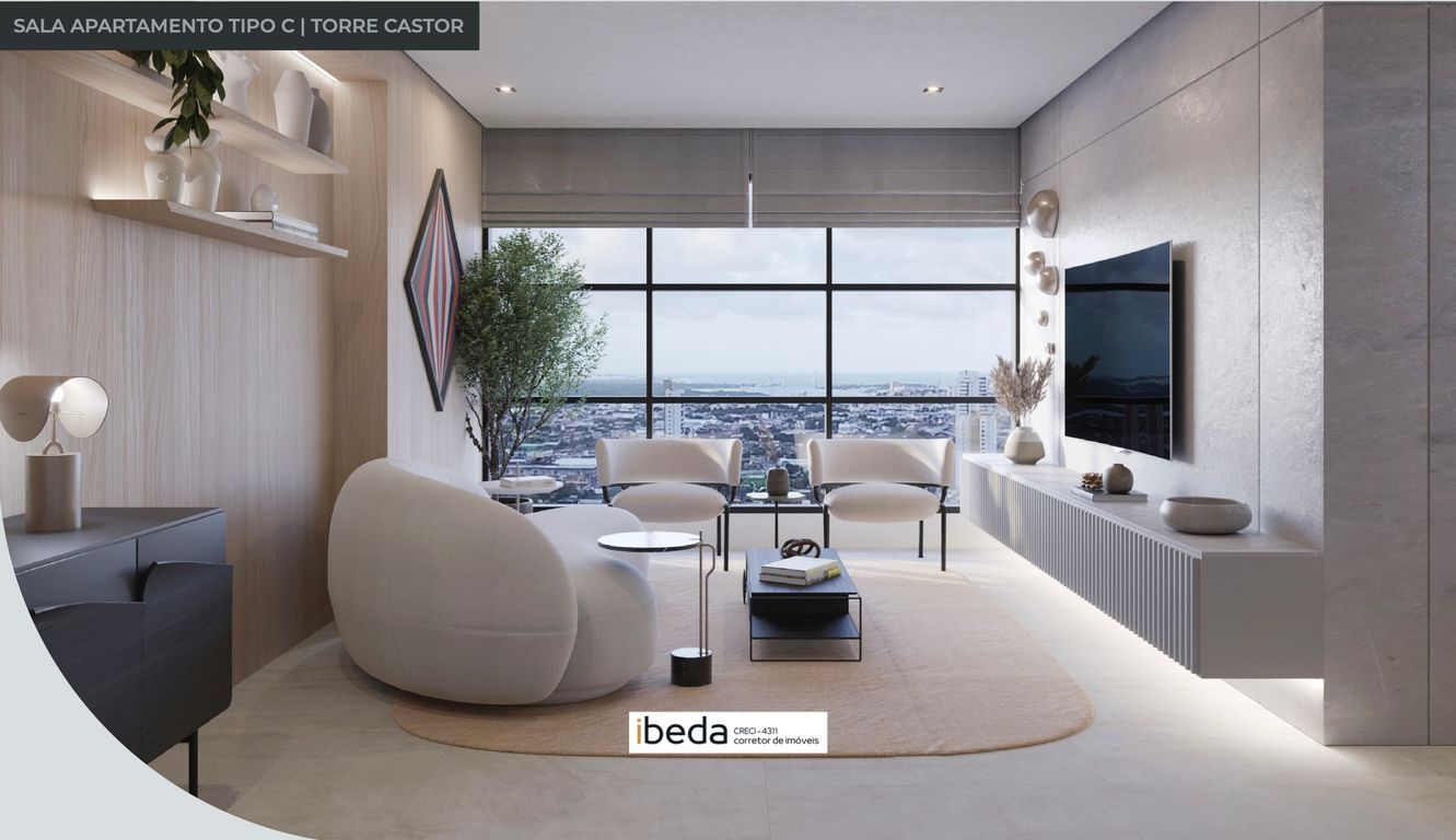 Apartamento à venda com 3 quartos, 97m² - Foto 1