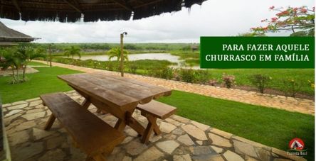 Condomínio Fazenda Real area gourmet