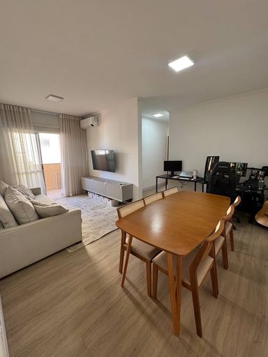 sala e sala de jantar