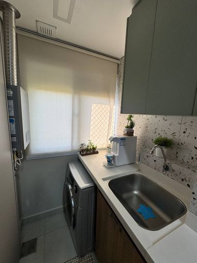 piso inferior: lavanderia