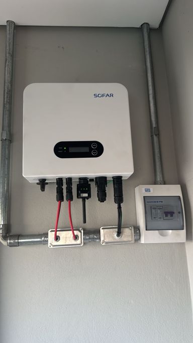 sistema de captação de energia solar