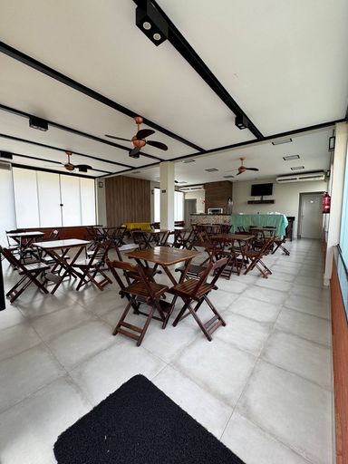 Salão de festas climatizado