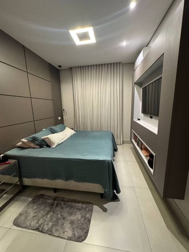 Suite master com closet e banheira