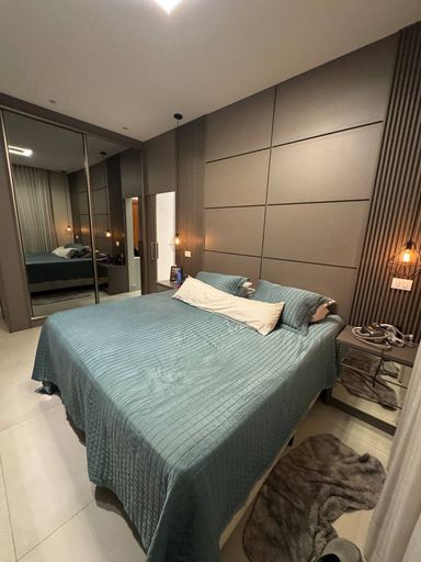 Suite master com closet e banheira