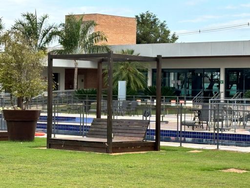 Gazebo nas piscinas