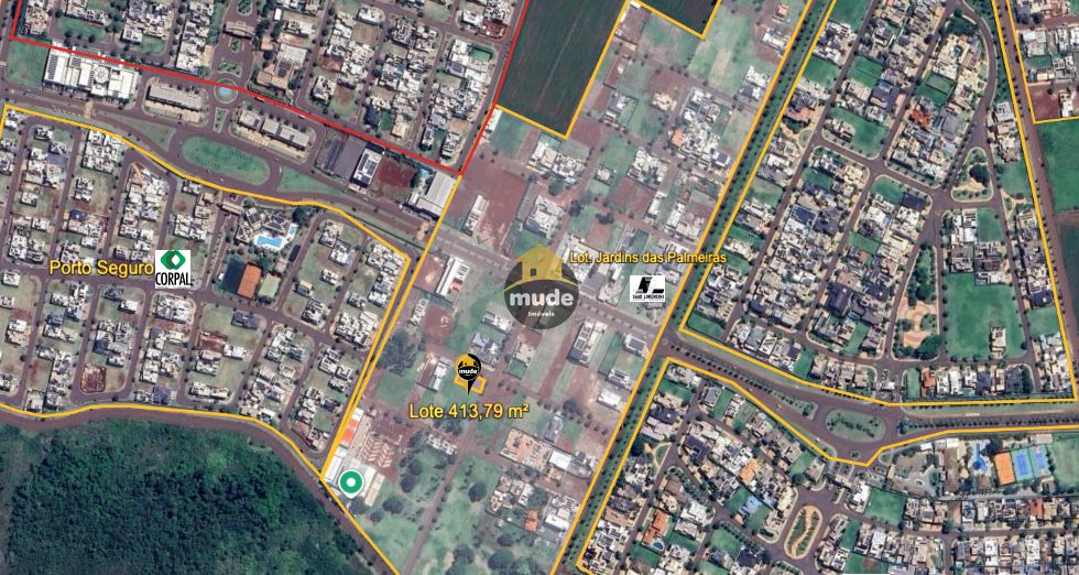 Esquina 413m² a 1 quadra da Av. Don Redovino | Dourados-MS — foto 4