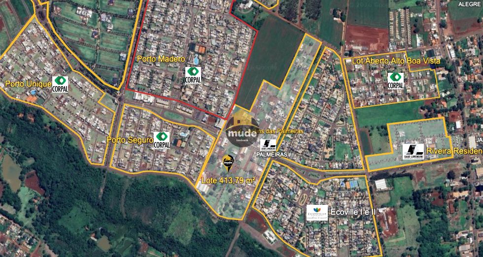 Esquina 413m² a 1 quadra da Av. Don Redovino | Dourados-MS — foto 3
