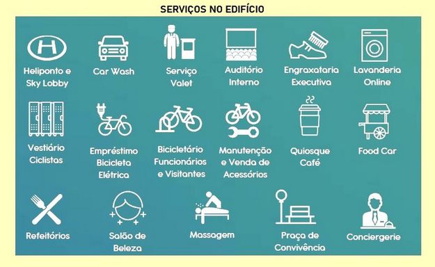 JetCorp Laje Corporativa MOBILIADA Triple A com Heliponto - Faria Lima - locação - 997 m² - Itaim Bibi Andar Corporativo para Escritório
