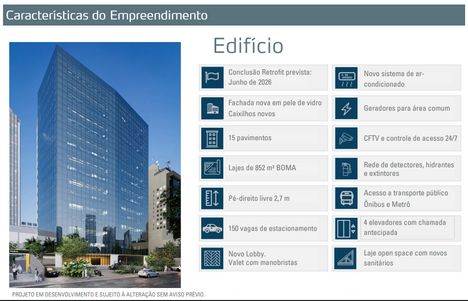 JetCorp LAJE CORPORATIVA MOBILIADA METRÔ AVENIDA PAULISTA