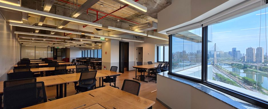 JETCORP Laje Corporativa AAA MOBILIADA Berrini 704 m² Locação - Escritório Mobiliado