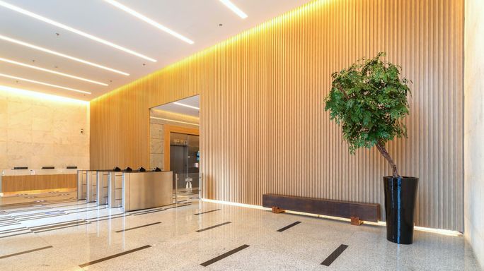 Hall de entrada do edifício