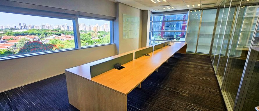 JetCorp LAJE MOBILIADA  CORPORATIVA  BERRINI TRIPLE A LOCAÇÃO ESCRITÓRIO