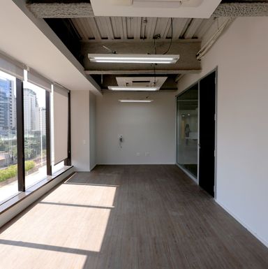 JetCorp Laje Corporativa Itaim Bibi Escritório Alto Padrão - Sala Comercial Corporativa para Escritório Locação Mobiliada