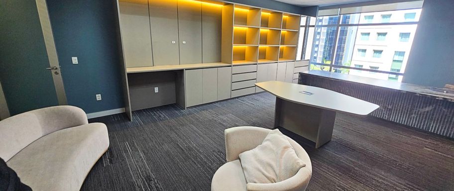 JetCorp LAJE MOBILIADA  CORPORATIVA  BERRINI TRIPLE A LOCAÇÃO ESCRITÓRIO