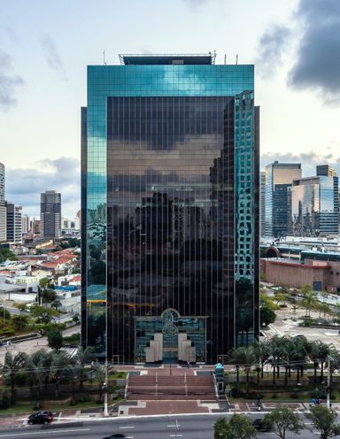 Fachada do edifício corporativo