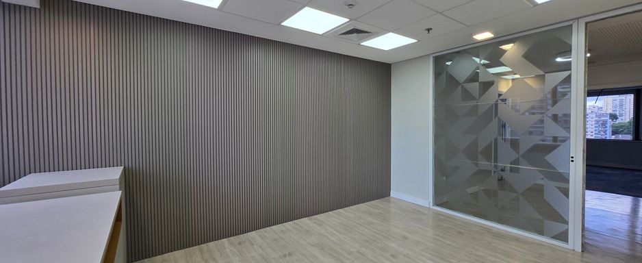 JetCorp laje corporativa mobiliada alto padrão Itaim Bibi locação Metrô Linha Amarela