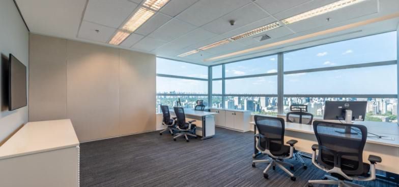 JetCorp Laje Corporativa Triple A Mobiliada com Heliponto Locação