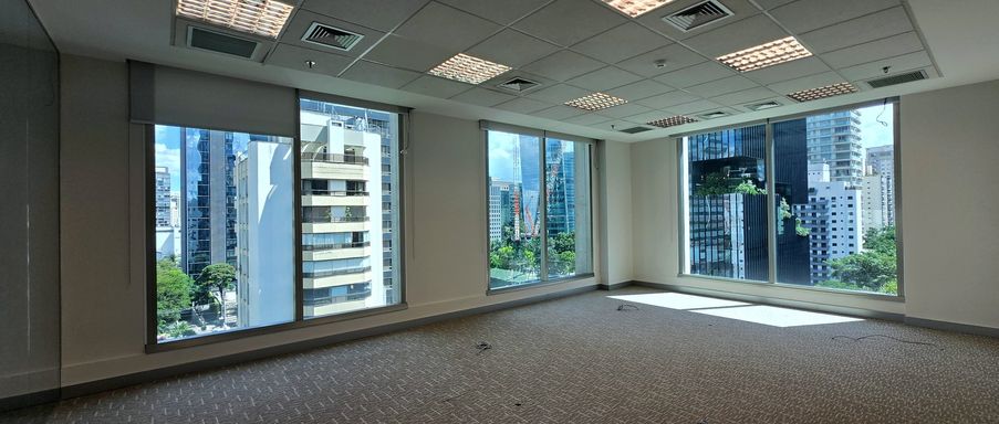 JETCORP LAJE CORPORATIVA MOBILIADA ALTO PADRÃO ITAIM BIBI FARIA LIMA LOCAÇÃO