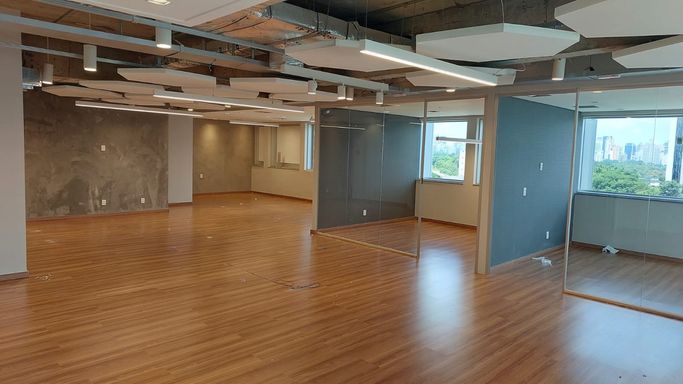 JETCORP SALA COMERCIAL CORPORATIVA ESCRITÓRIO MOBILIADO ITAIM BIBI REBOUÇAS LOCAÇÃO