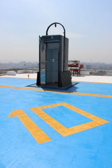 JetCorp Laje Corporativa Triple A Mobiliada com Heliponto Locação