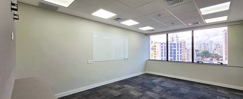 JetCorp laje corporativa mobiliada alto padrão Itaim Bibi locação Metrô Linha Amarela