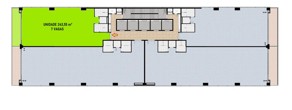 JetCorp Laje Corporativa Itaim Bibi Escritório Alto Padrão - Sala Comercial Corporativa para Escritório Locação Mobiliada