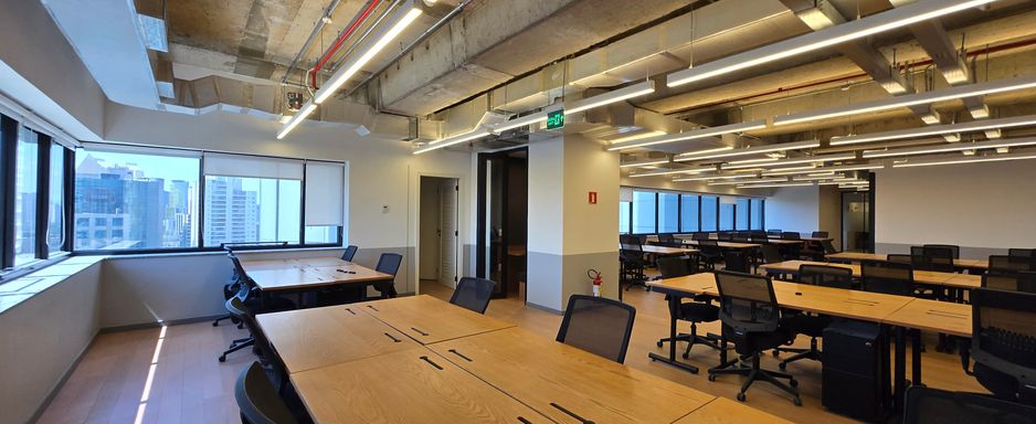 JETCORP Laje Corporativa AAA MOBILIADA Berrini 704 m² Locação - Escritório Mobiliado