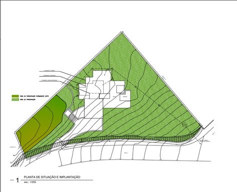 Planta do projeto em fase de aprovação