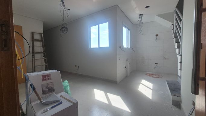 SALA INTEGRADA COM A COZINHA
