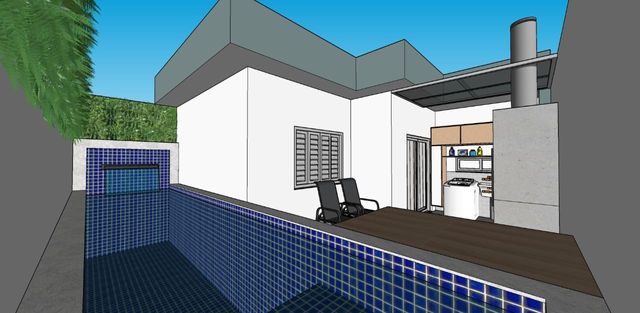 Projeto de piscina para o quintal